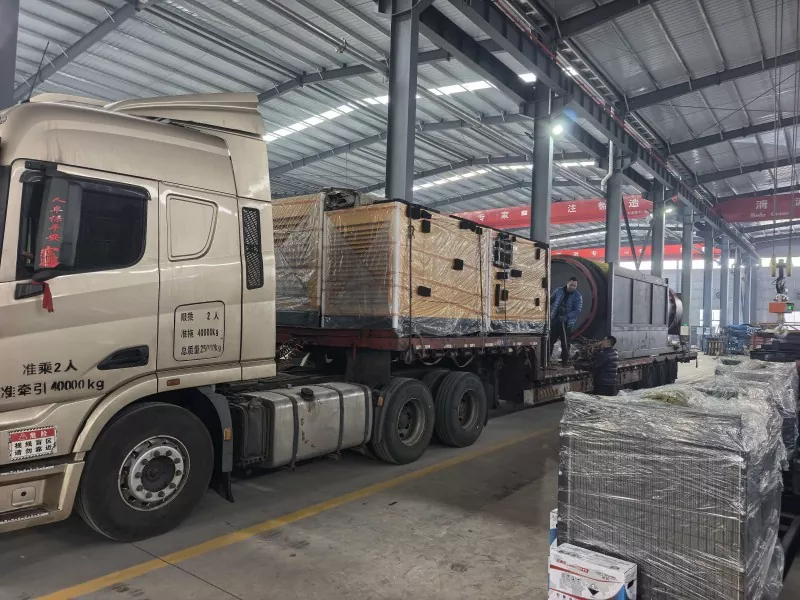 Jinqi Mining Machinery-ը Ռուսաստան է առաքում թմբուկի բաժանման և օժանդակող սարքավորումների խմբաքանակ