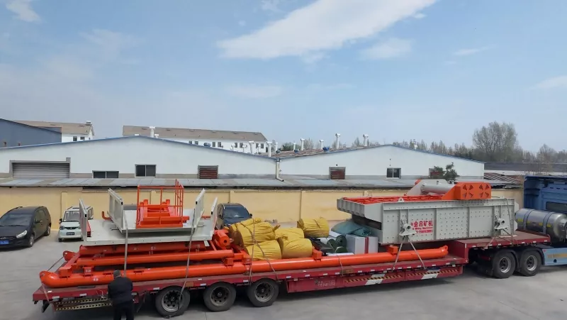 Կրկնել պատվերը Կենտրոնական Ասիայից: Jinqi Gold Mining Screen Unit-ը առաքվել է