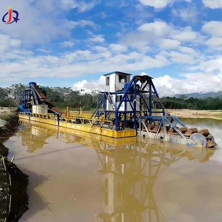 Sand Gold Dredger գետի ոսկու արդյունահանման և լվացման համար